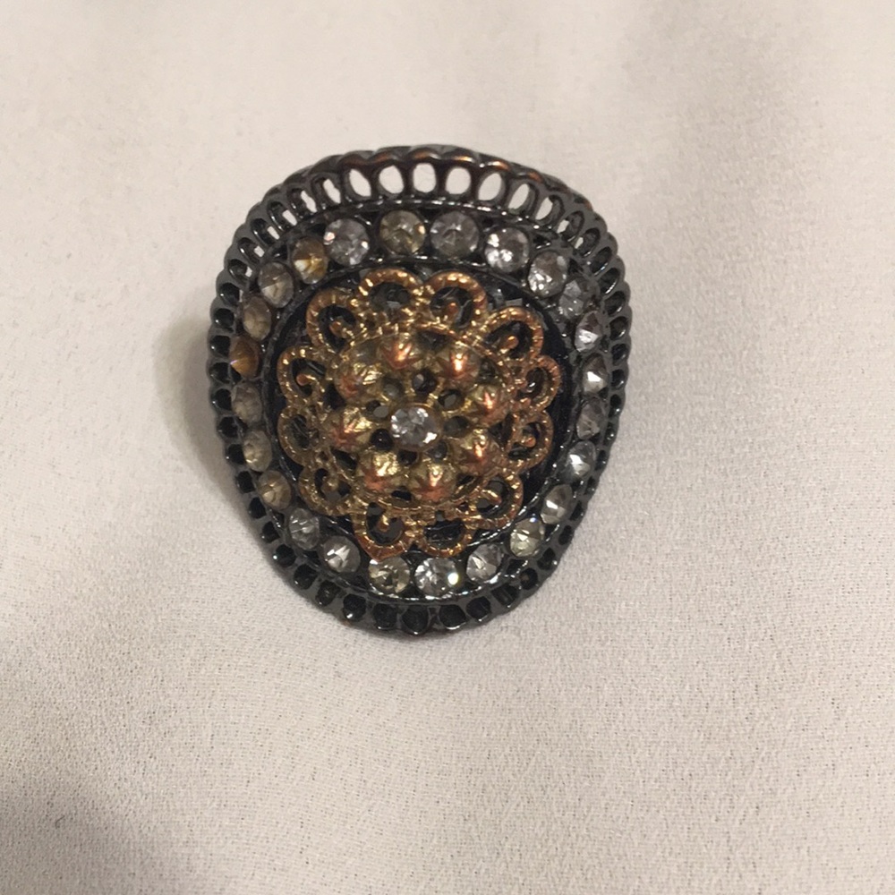Rhinestone ring